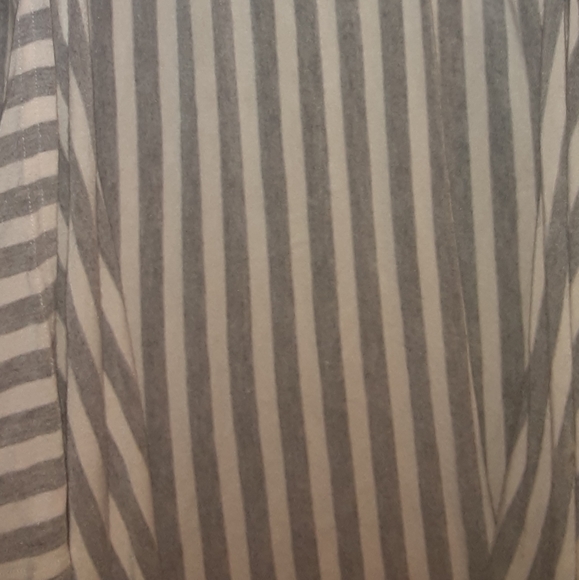 Niche XL striped cardigan gray white - Picture 5 of 7